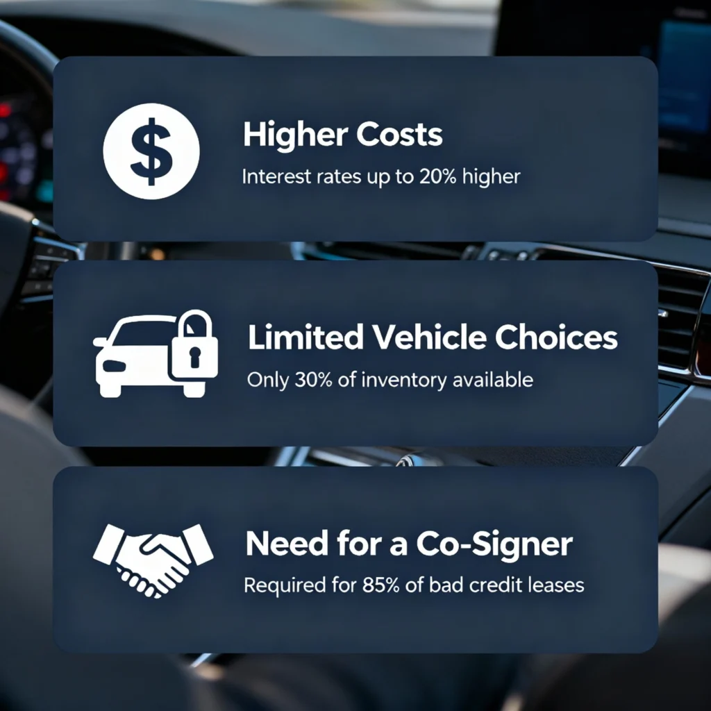bad credit car lease